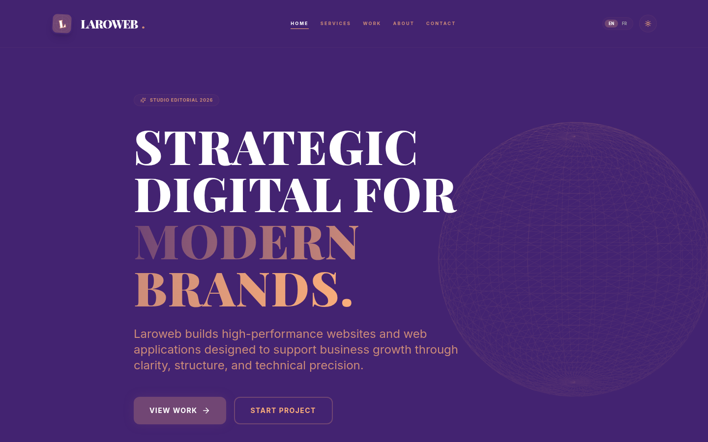 Original Laroweb website (archived version)